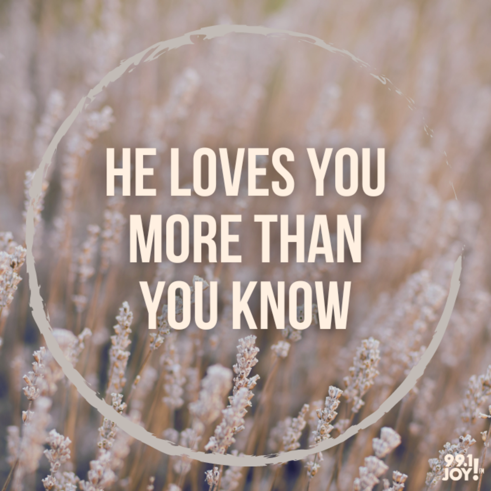 He Loves You More Than You Know