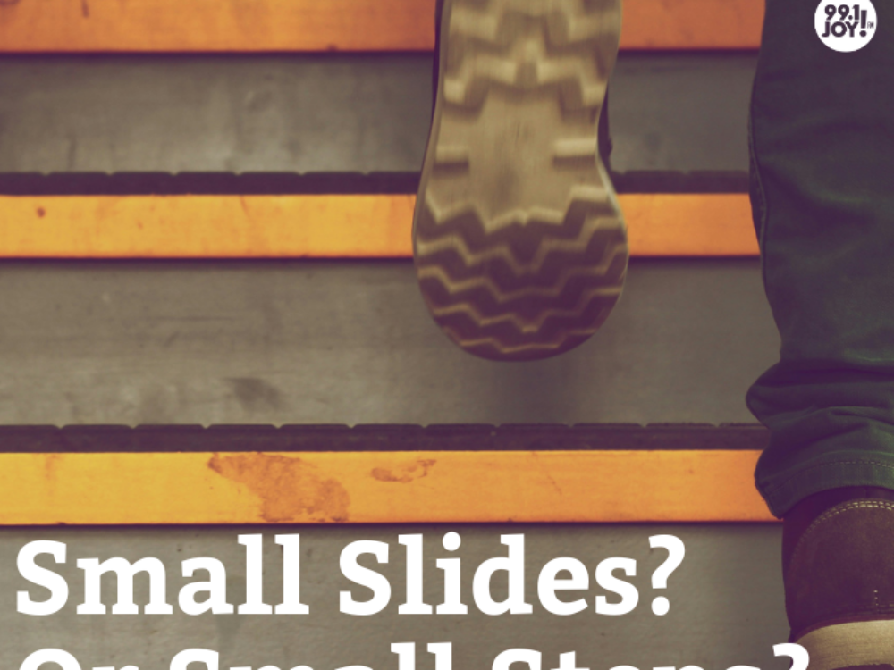 Small Slides? Or Small Steps?