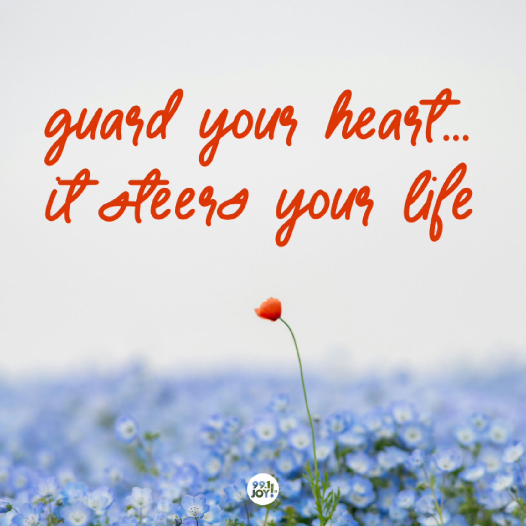 Guard Your Heart…It Steers Your Life
